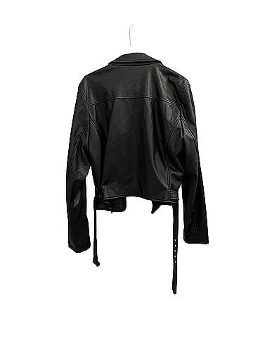 And Now This Faux Leather Jacket (view 2)