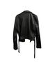 And Now This Black Faux Leather Jacket Size XL - photo 2