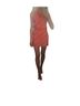 Zara Stripes Red Orange Cocktail Dress Size S - photo 1