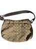 Coach Print Brown Leather Shoulder Bag One size - photo 2