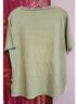Sara Morgan for Haband Stripes Green White Pullover Sweater Size L - photo 5