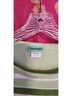 Sara Morgan for Haband Stripes Green White Pullover Sweater Size L - photo 4