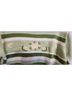 Sara Morgan for Haband Stripes Green White Pullover Sweater Size L - photo 3