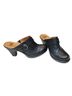 Sofft 100% Leather Black Mule/Clog Size 6 - photo 1