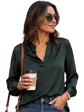 Chico's Long Sleeve T-Shirt (view 1)