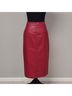 Tahari Faux Leather Skirt - photo 6