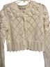 Caroline Constas Ivory Cardigan Size L - photo 1