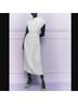 Zara 100% Polyester White Casual Dress Size XL - photo 8
