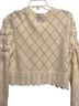 Caroline Constas Ivory Cardigan Size L - photo 2