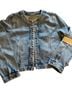 Michael Kors Blue Denim Jacket Size XL - photo 1