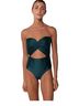 Ancora Green One Piece Swimsuit Size S - photo 5