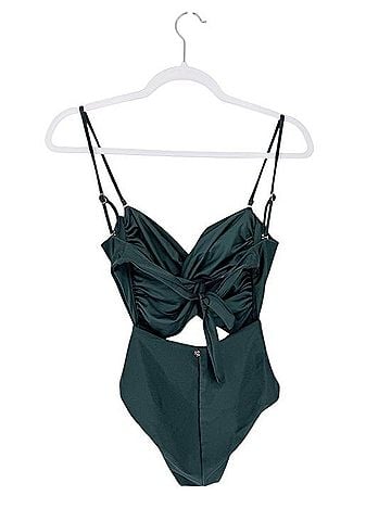 Ancora The Emerald Draped One Piece Swimsuit One Piece Swimsuit (view 2)