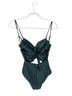 Ancora Green One Piece Swimsuit Size S - photo 2