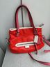 Coach 100% Leather Red Pink Shoulder Bag One size - photo 3