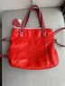 Coach 100% Leather Red Pink Shoulder Bag One size - photo 5