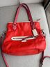 Coach 100% Leather Red Pink Shoulder Bag One size - photo 6