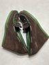 Guess 100% Suede Brown Green Wedges Size 7 1/2 - photo 7