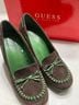 Guess 100% Suede Brown Green Wedges Size 7 1/2 - photo 10