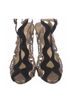 Alexandre Birman Color Block Gold Black Heels Size 6 1/2 - photo 3