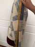 Lush Checkered-gingham Blue White Cardigan Size L - photo 4