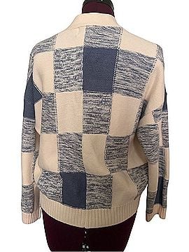 Lush Patchwork Checkerboard Cardigan Cardigan (view 2)