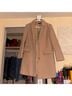 Topshop Brown Coat Size 4 - photo 3