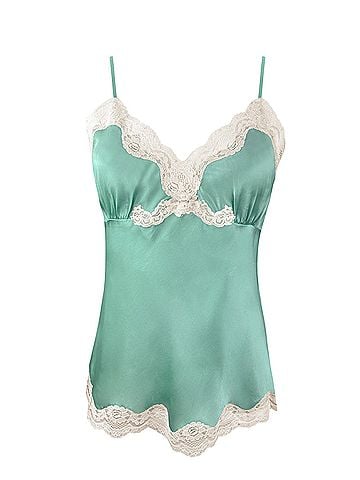 Gold Hawk Silk Top (view 1)