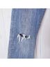 Levi's Solid Blue Jeans Size 28 waist - photo 6