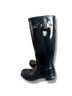 Hunter 100% Rubber Solid Black Rain Boots Size 7 - photo 5