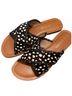 Jack Rogers Polka Dots Black White Sandals Size 8 - photo 2