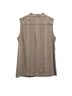 Tory Burch Polka Dots Multi Color Sleeveless Button-Down Shirt Size 8 - photo 2