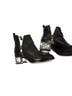 Jeffrey Campbell Black Ankle Boots Size 7 - photo 2