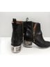 Jeffrey Campbell Black Ankle Boots Size 7 - photo 4