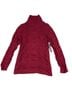 Nic + Zoe Solid Red Turtleneck Sweater Size M - photo 1