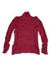 Nic + Zoe Solid Red Turtleneck Sweater Size M - photo 2