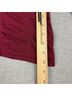 Nic + Zoe Solid Red Turtleneck Sweater Size M - photo 8