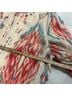 Chico's 100% Linen 100% Cotton Print Orange Ivory Jacket Size 16 - photo 6