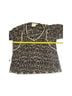 Maeve 100% Modal Print Black Brown Blouse Size S - photo 7