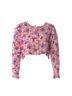 LoveShackFancy Floral Multi Color Cardigan Size XS - photo 1
