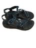 Chaco Print Green Sandals Size 8 - photo 1