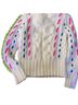 Kate Spade New York White Multi Color Pullover Sweater Size XXS - photo 2