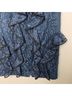 Alexis 100% Polyester 96% Polyester 4% Spandex Floral Blue Black Casual Skirt Size M - photo 9