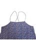Tory Burch 100% Silk Floral Blue White Tank Top Size 6 - photo 3