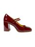 Sézane 100% Patent Leather Red Heels Size 10 - photo 1