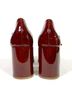 Sézane 100% Patent Leather Red Heels Size 10 - photo 5