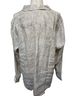 J.Jill 100% Linen Floral Tan White Button-Down Shirt Size 2X - photo 2
