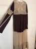 Free People Tan Brown Cocktail Dress Size L - photo 3
