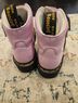 Dr. Martens 100% Leather Pink Purple Boots Size 7 - photo 4