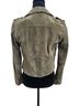 SL8 100% Leather 100% Cotton 97% Polyester 3% Spandex Solid Green Leather Jacket Size XS - photo 3