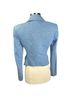Veronica Beard 100% Cotton Solid Blue Blazer Size 2 - photo 2